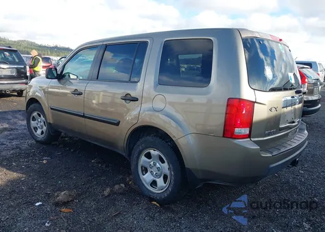 2011 Honda Pilot Lx из США, поврежденный, VIN 5FNYF4H27BB103726
